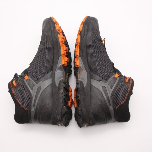 Salewa MS Ultra Flex 2 Mid GTX Gore-Tex Hiking Boots Men\'s 12 Black Out Orange